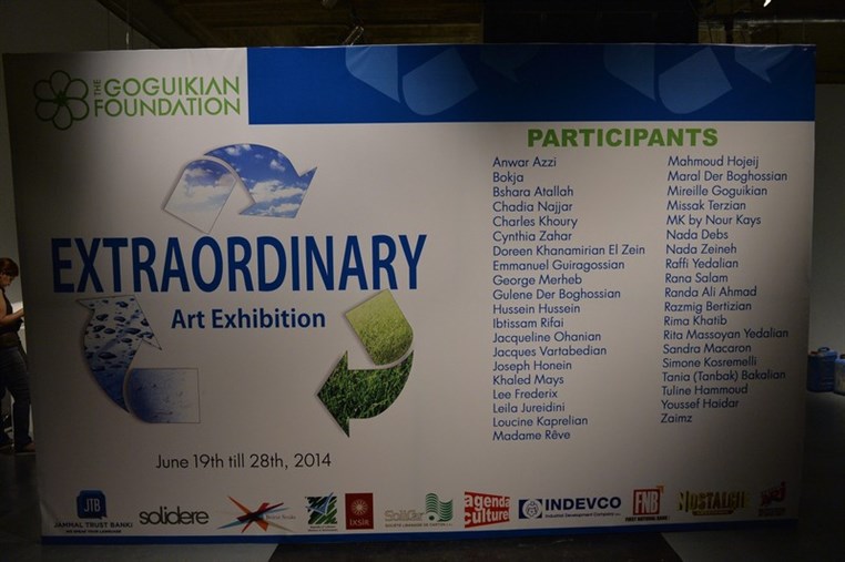 Goguikian Foundation launches Extraordinary Art Exhibition recycling project